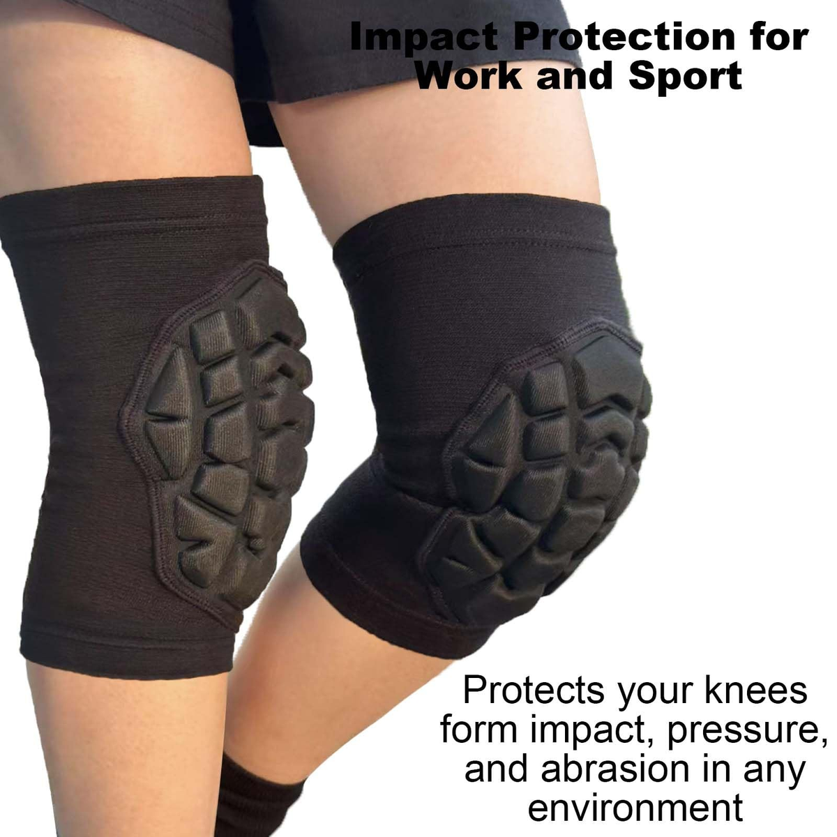 Knee Pads for Volleyball, Soccer, Dance & Yoga | Soft Breathable Sports Knee Protection | Running & Skating | FREE SHIPPING 🏐⚽🛼