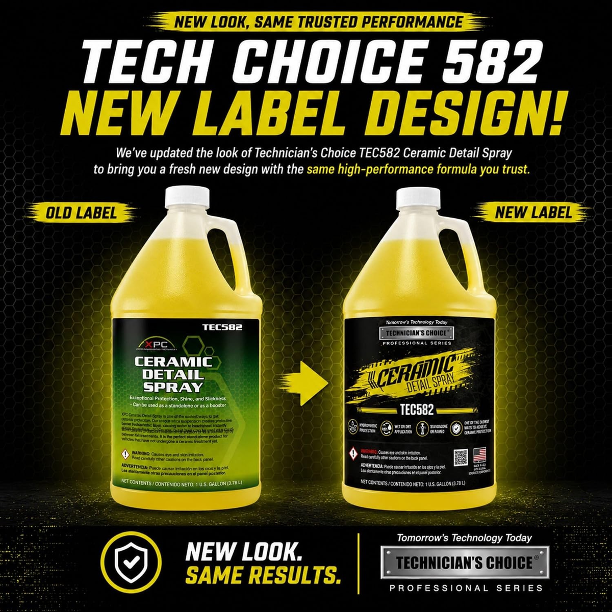 TEC582 CERAMIC DETAIL SPRAY 1 Gallon