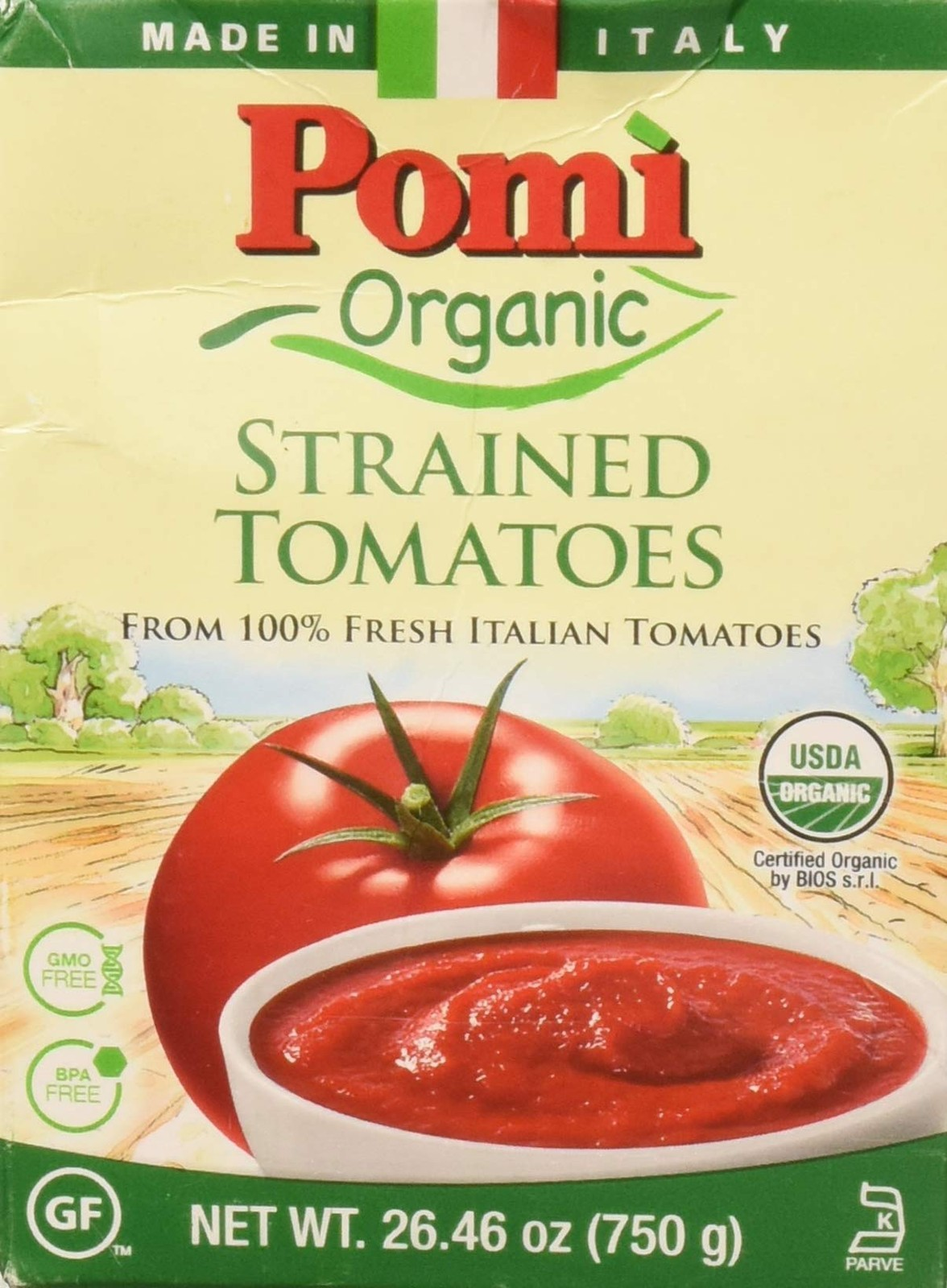 Tomatoes Strained 26.46 OZ