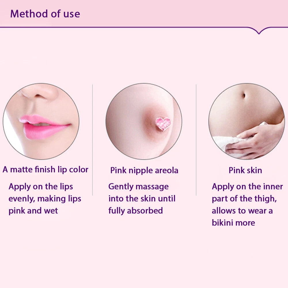 BIOAQUA Pink Cherry Lip Private Part Nipple Intimate Pinkish Cream