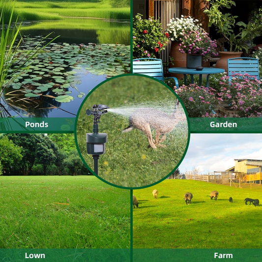 Automatic Motion Sensor Sprinkler for Garden  Water Sprayer with Stake