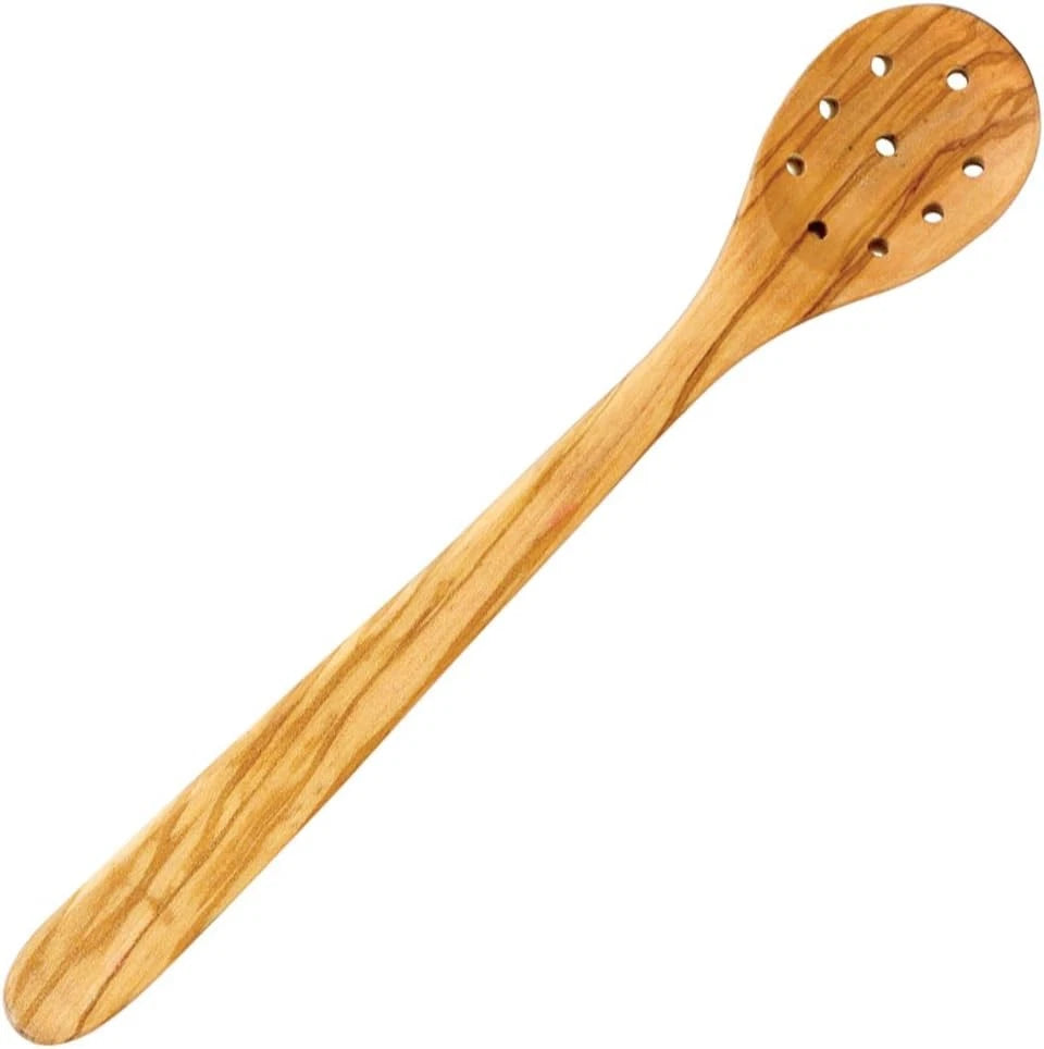 Eddington Italian Olive Wood Pasta Server – Handcrafted in Europe – 12 Inch – Free Shipping