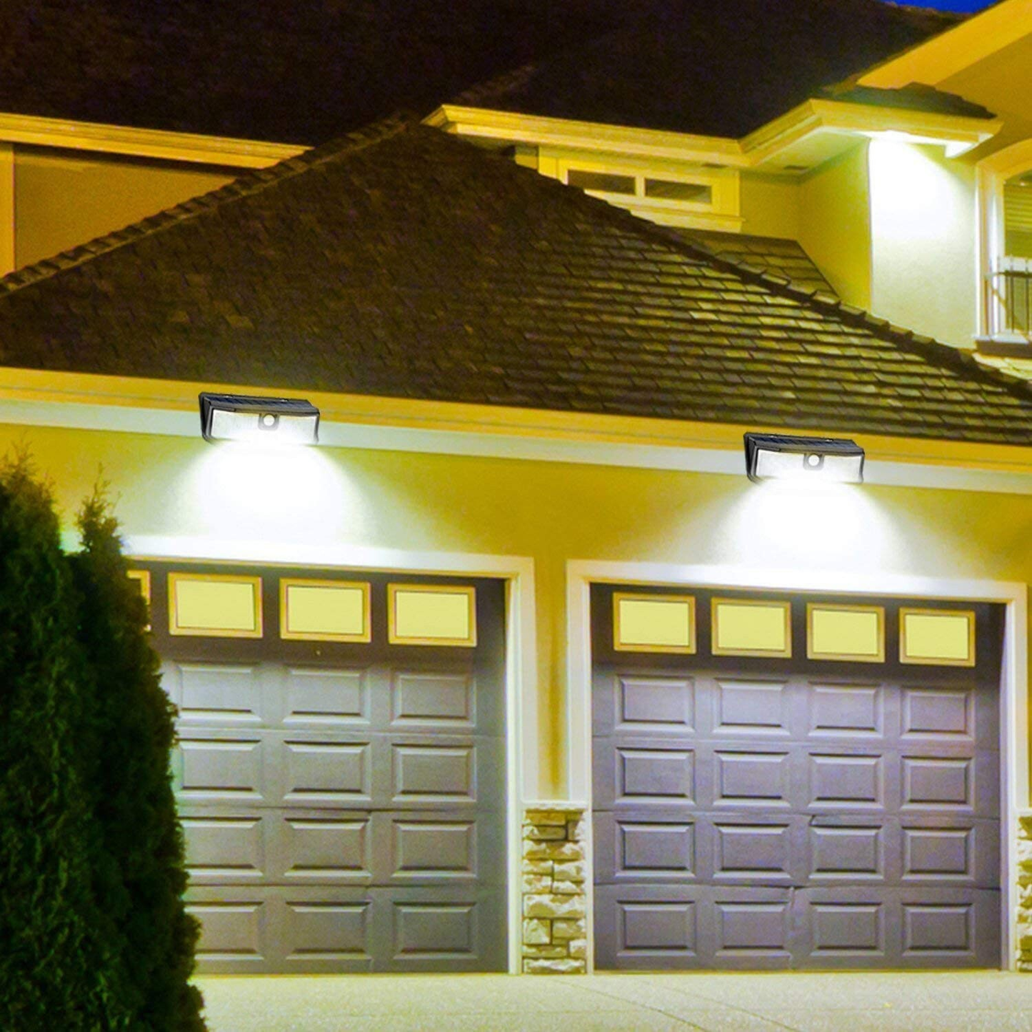Aootek Solar Outdoor Lights 182 LED 2500LM Motion Sensor Security Lights IP65 Waterproof