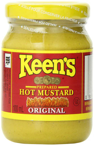 Keen's Prepared, Hot Mustard, 100ml/3.4 fl.oz