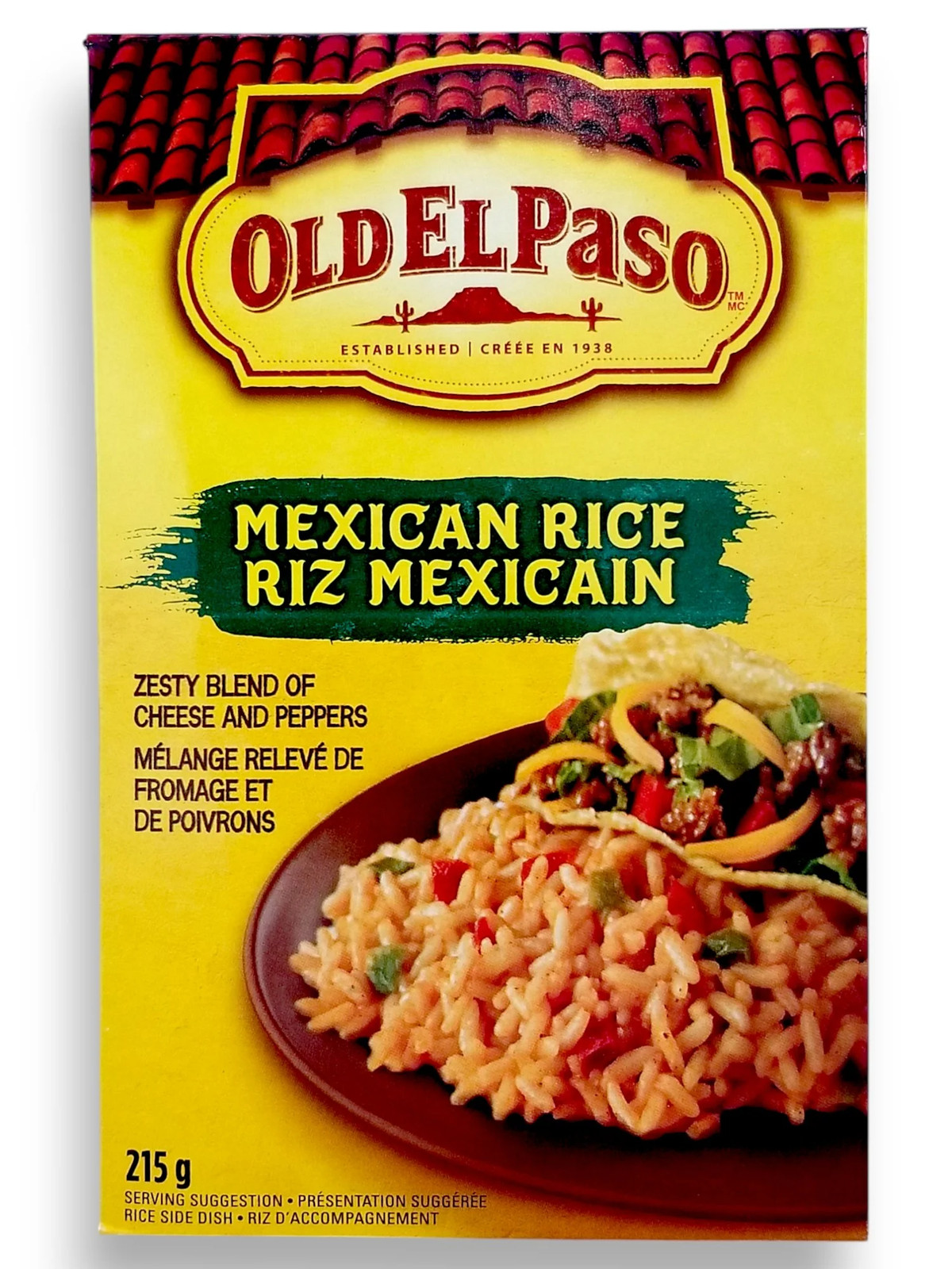 Old El Paso Mexican Rice 215g – Authentic Mexican-Style Seasoned Rice Mix