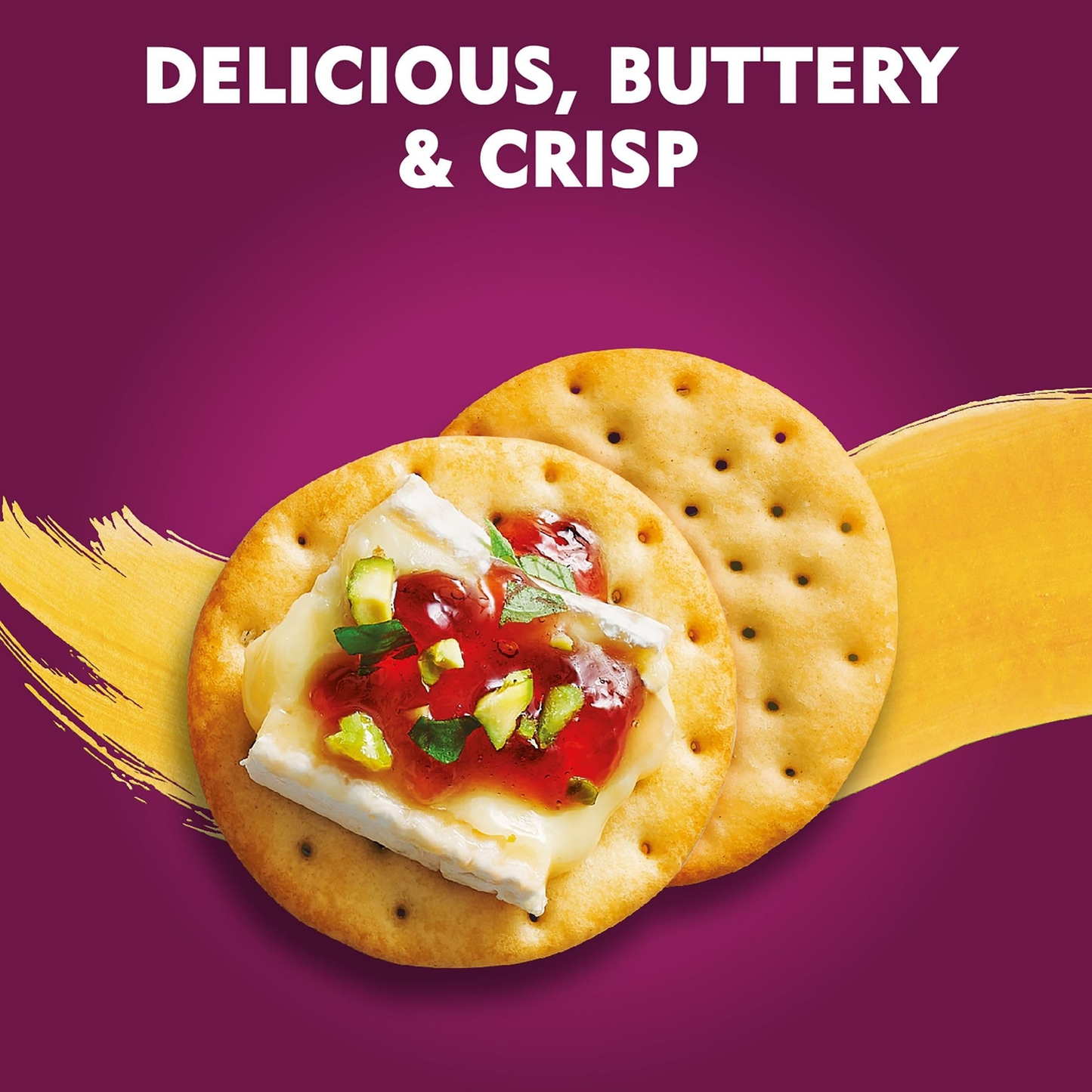 Toasteds Classic Buttercrisp Crackers 8oz Pack of 6 Snack Crackers Free Shipping