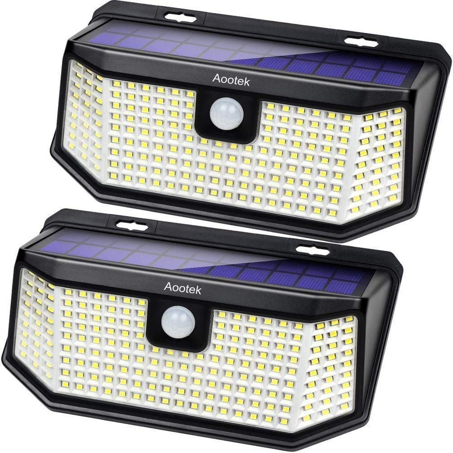 Aootek Solar Outdoor Lights 182 LED 2500LM Motion Sensor Security Lights IP65 Waterproof