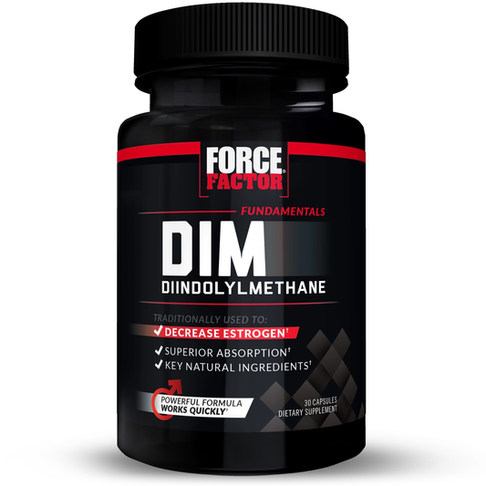 Force Factor DIM 300mg Hormonal Balance & Estrogen Metabolism Support - 30 Capsules