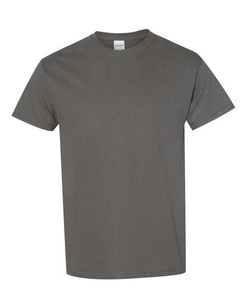 Bulk Lot Gildan Men Heavy Cotton  Short Sleeves T-Shirt 5000 S-XL PACK OF 5