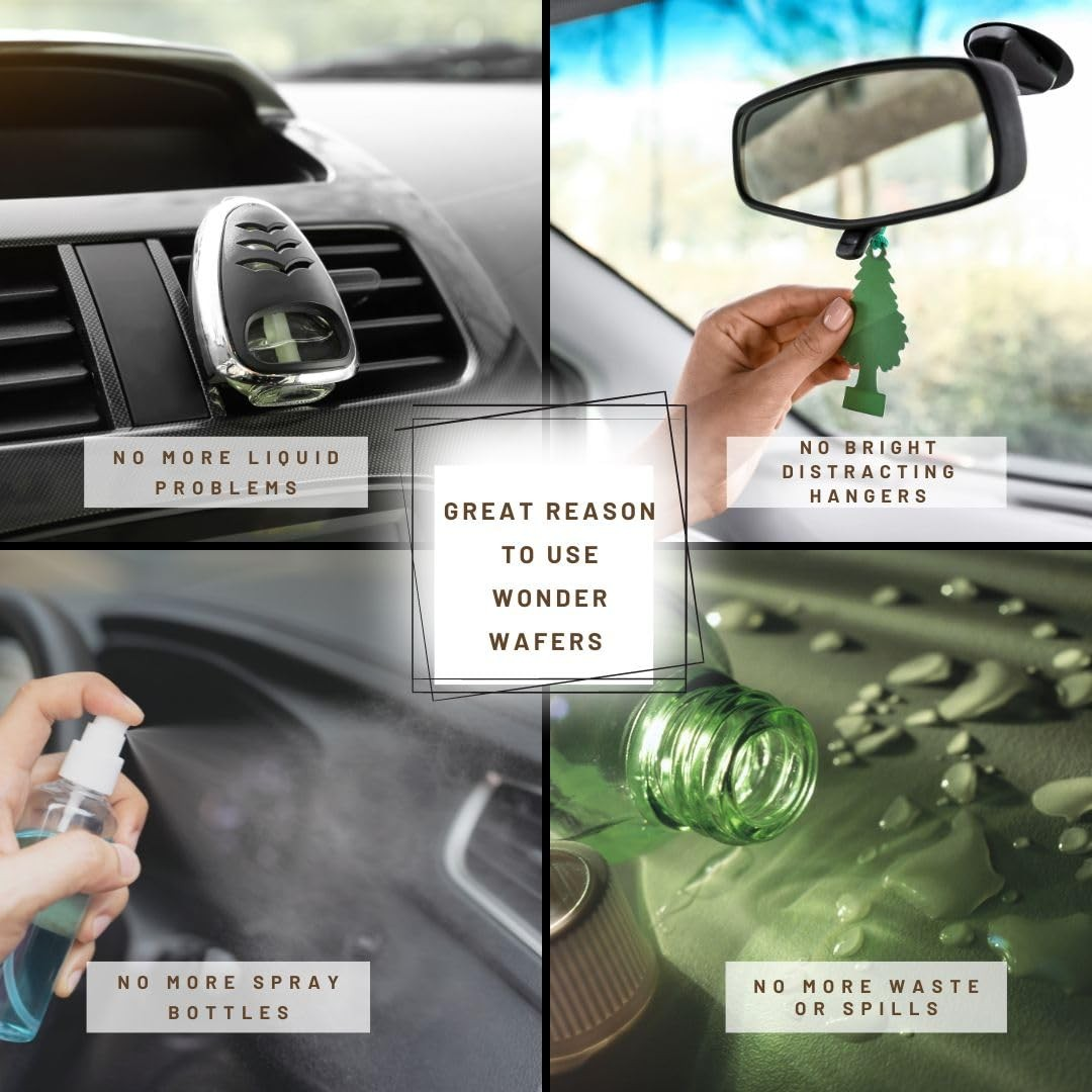 Wonder Wafers Pina Colada Air Freshener 250 Unwrapped Wafers Car Auto Detail Pro