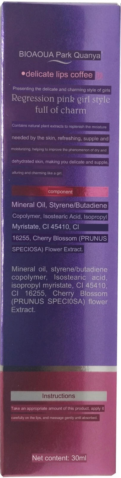 BIOAQUA Pink Cherry Lip Private Part Nipple Intimate Pinkish Cream