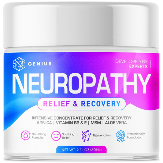 GENIUS Neuropathy Nerve Relief Cream with Arnica & Vitamin B6 Maximum Strength-deal-it-for-me