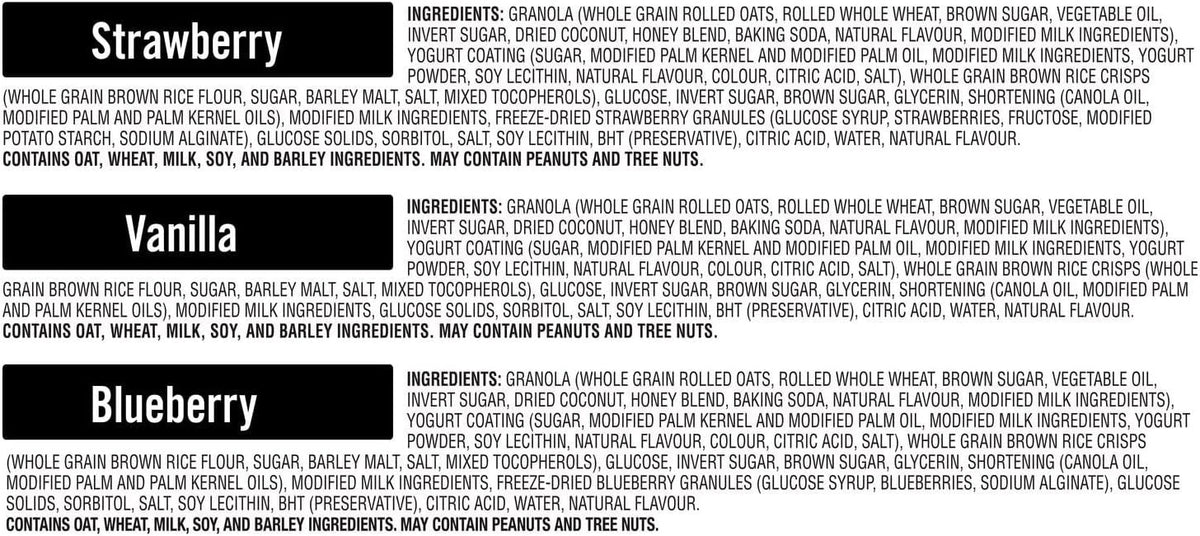 Quaker Chewy Yogurt Granola BAR CP 30, 1.05kg - FREE SHIPPING
