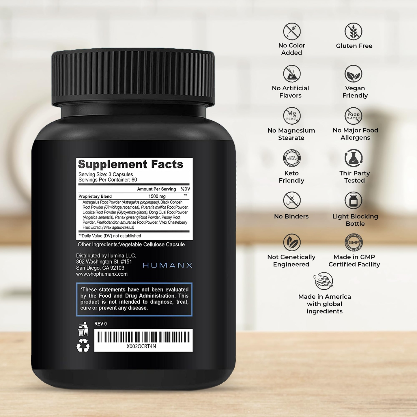HUMANX VertiGone - Vertigo Relief - Time-Tested Ingredients - Ancient Natural...
