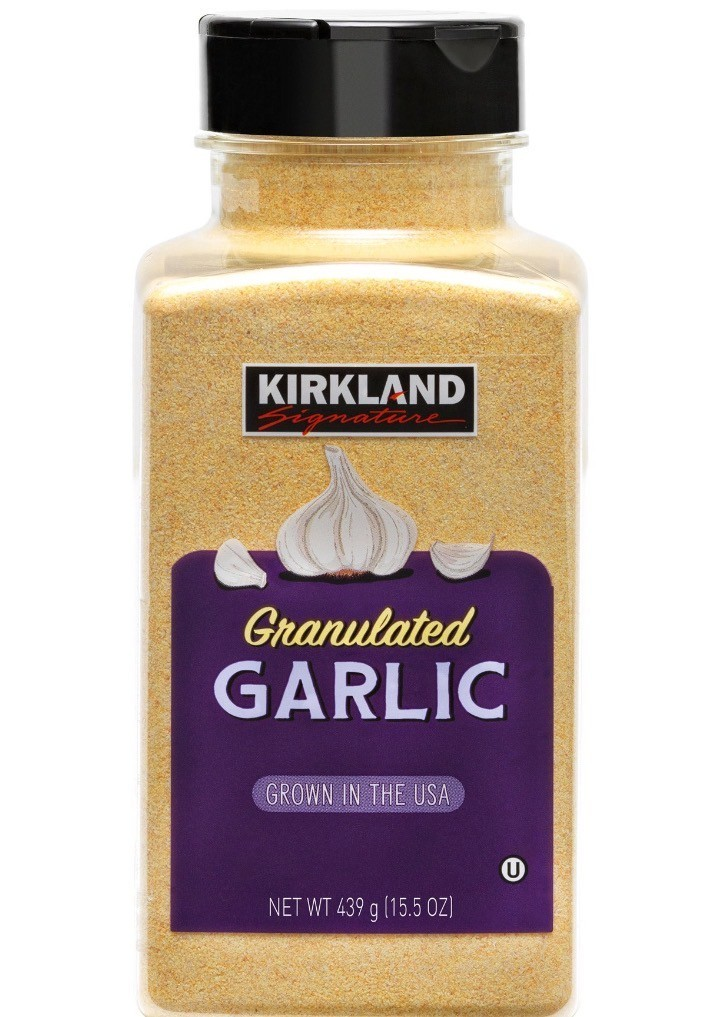 Kirkland Signature Granulated Garlic California Grown 15.5 oz Fresh New Sealed