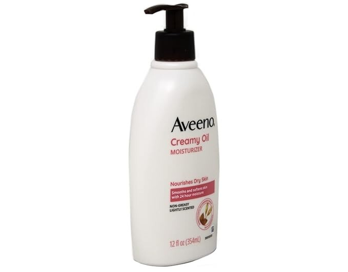 Aveeno Creamy Oil Moisturizer, Dry Skin, Almond Oil & Oat, 354ml - FREE SHIPPING
