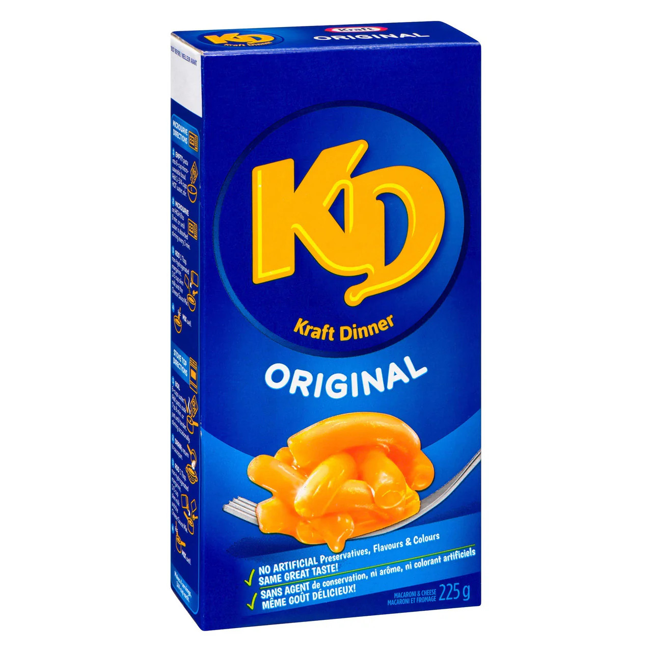 Kraft Dinner, Original Mac & Cheese 225g/7.6oz., 12ct