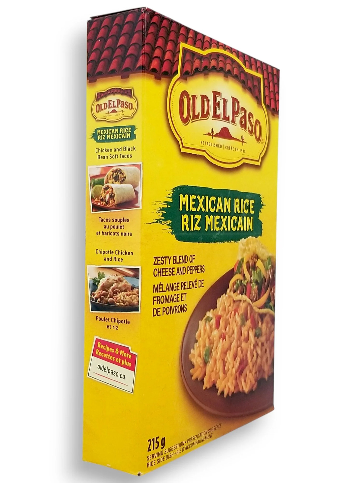 Old El Paso Mexican Rice 215g – Authentic Mexican-Style Seasoned Rice Mix