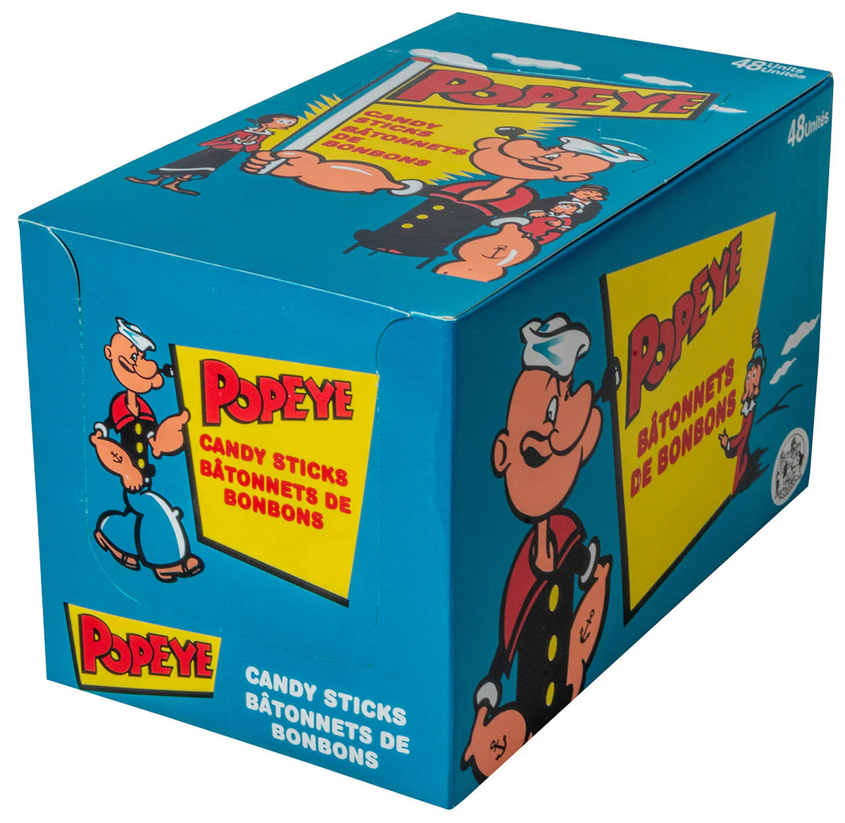 POPEYE Candy STICKS 16g per box 48ct