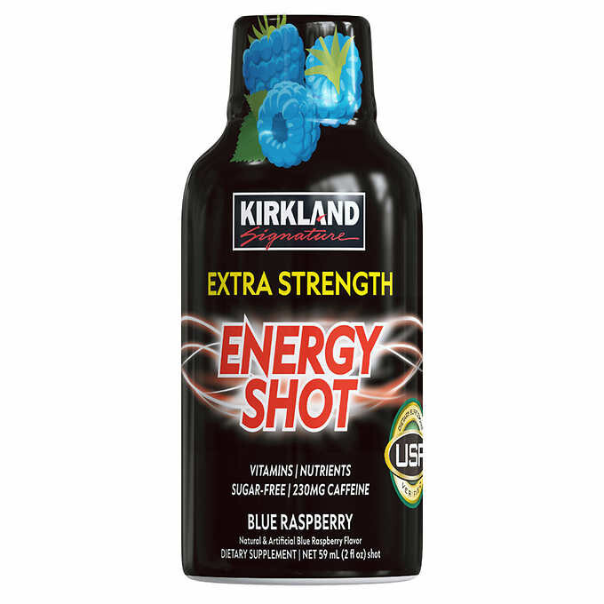 Kirkland Signature Extra Strength Energy Shot, 48 Bottles, 2 Oz Each Fresh!