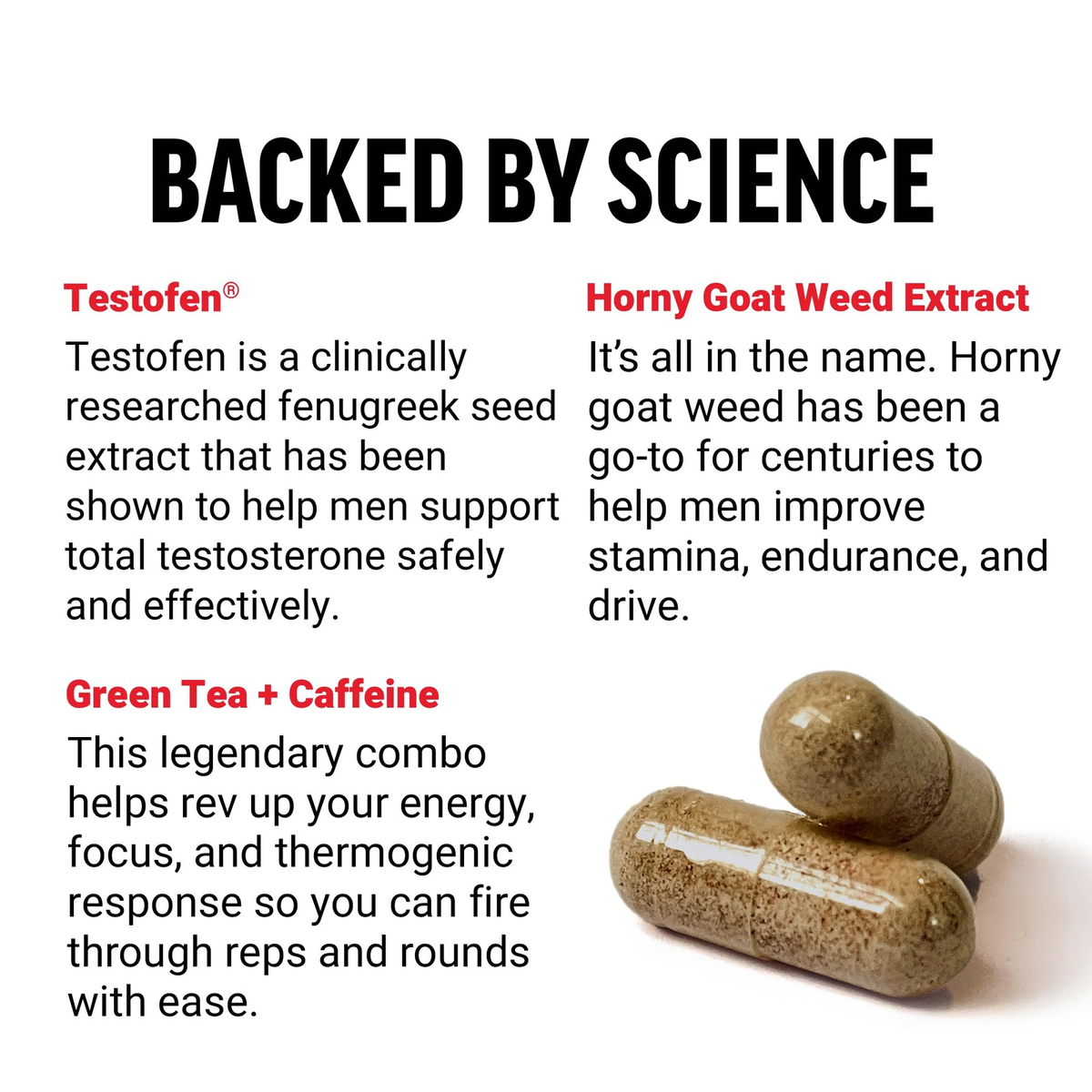 Force Factor Test X180 Ignite Total Testosterone Booster for Men with Fenugre...