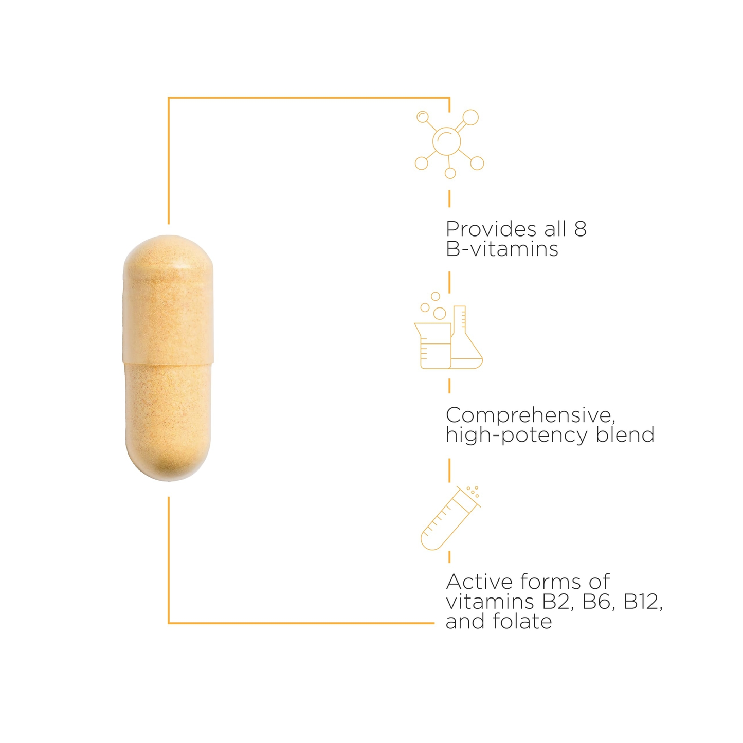 Integrative Therapeutics Active B-Complex 60 Capsules – 8 Active B Vitamins for Energy Support