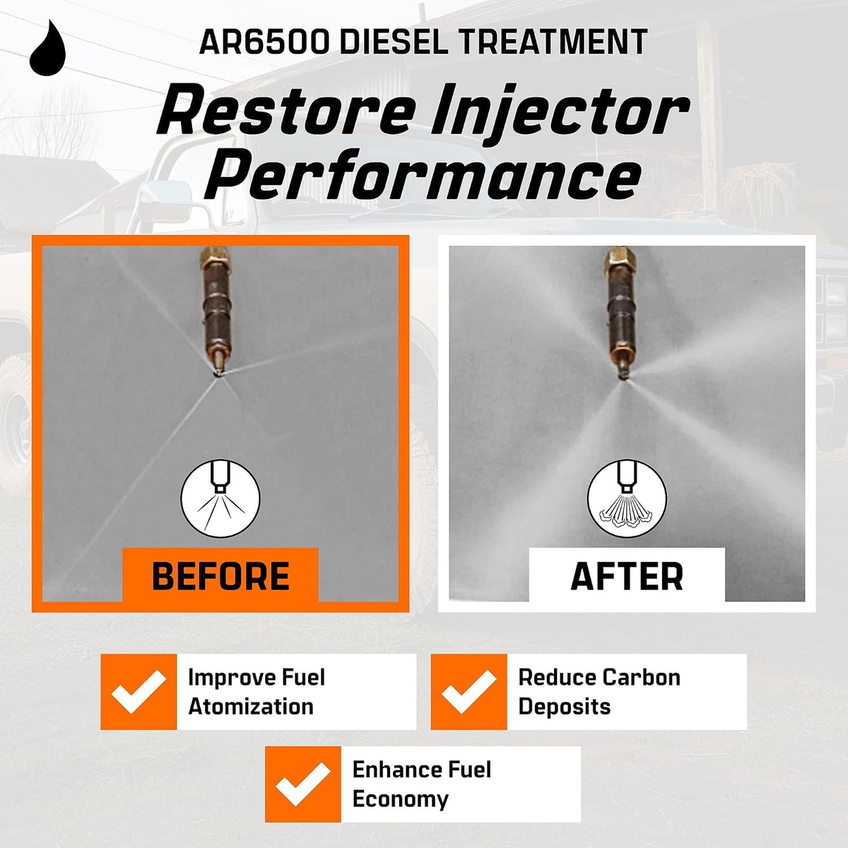 AR6500 Diesel Treatment 4-Pack for 400 Gallons