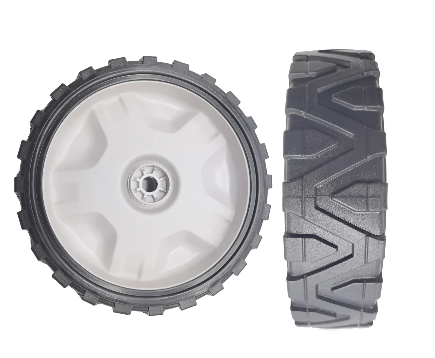 2 Pack 634-05040 Lawn Mower Wheels 8 x 2 in for MTD OEM Replacement Free shipping