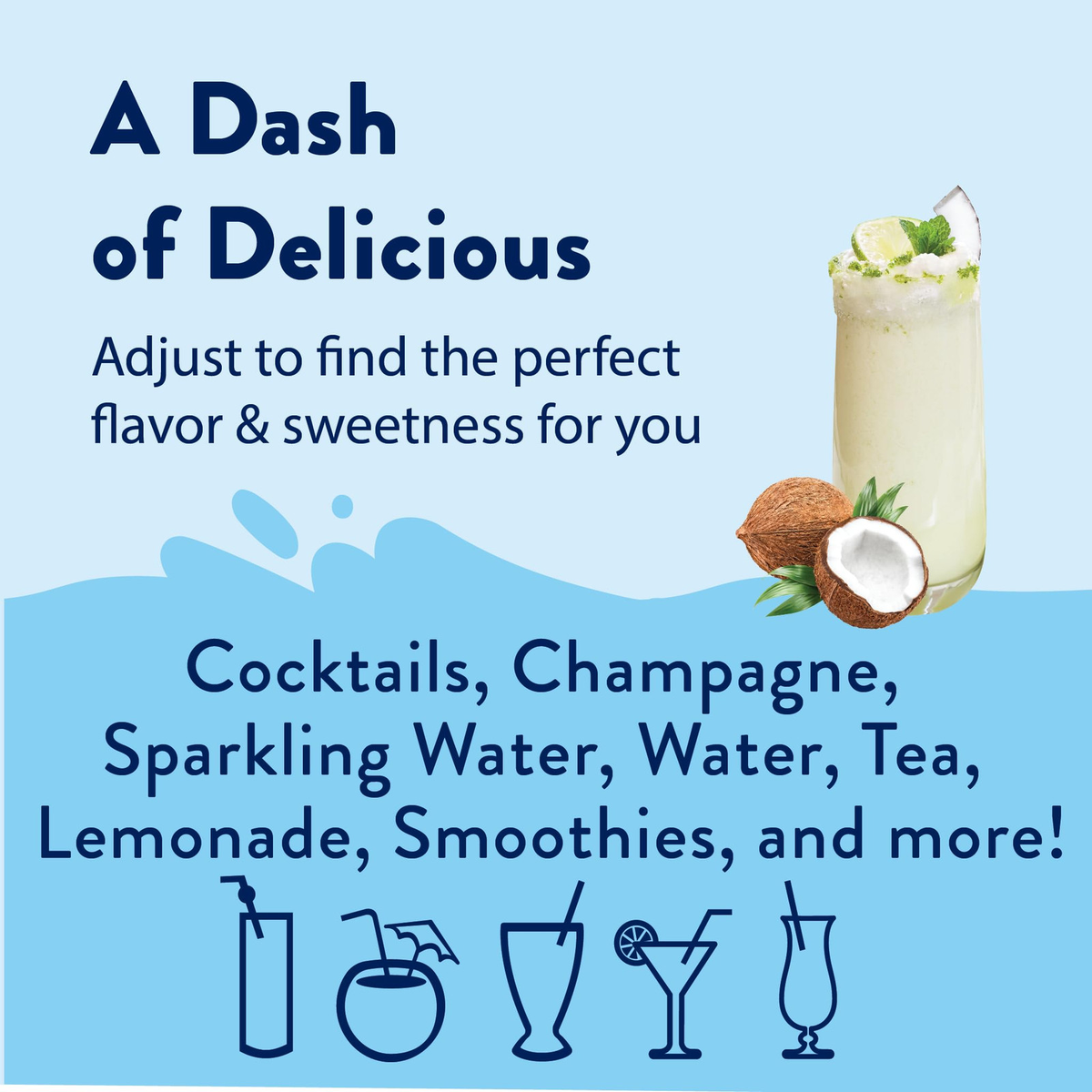 Jordan's Skinny Syrups Coconut Flavor | Sugar Free Zero Calorie Beverage Enhancer | 25.4 fl oz | FREE SHIPPING 🥥🥤