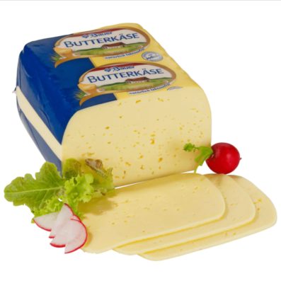 Bauer Butterkäse German Cheese | Authentic German Butter Cheese | Creamy Mild Flavor | Imported from Germany | FREE SHIPPING